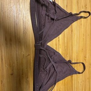 Lulu's Brown Triangle Bralette